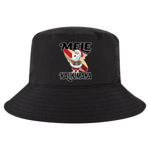 Mele Kalikimaka Surfing Santa Christmas Cool Comfort Performance Bucket Hat