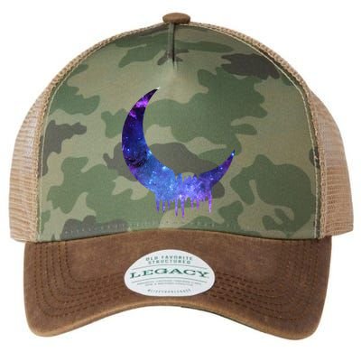 Melting Moon  Legacy Tie Dye Trucker Hat