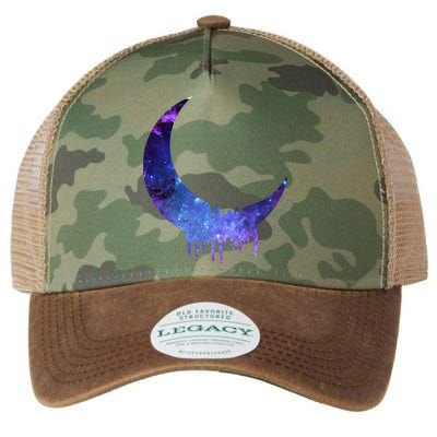 Melting Moon  Legacy Tie Dye Trucker Hat