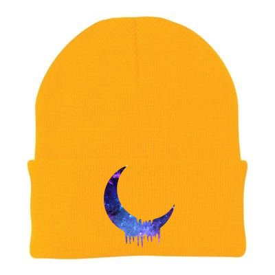 Melting Moon  Knit Cap Winter Beanie