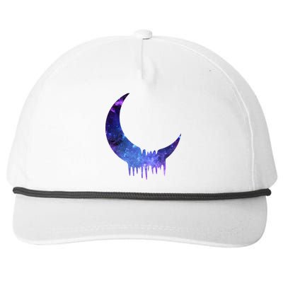 Melting Moon  Snapback Five-Panel Rope Hat