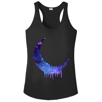 Melting Moon  Ladies PosiCharge Competitor Racerback Tank