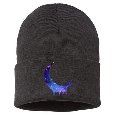 Melting Moon  Sustainable Knit Beanie