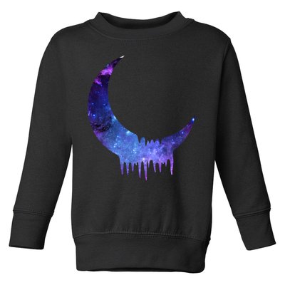 Melting Moon  Toddler Sweatshirt