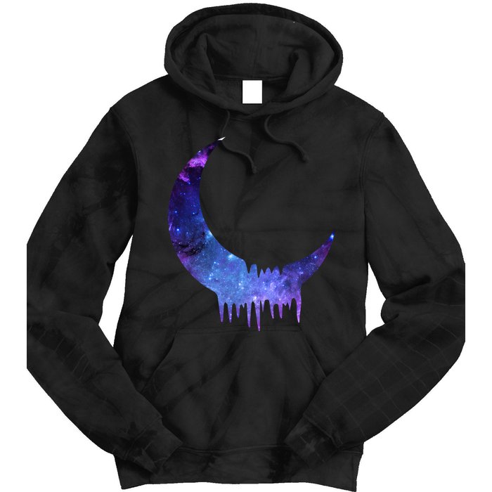 Melting Moon  Tie Dye Hoodie