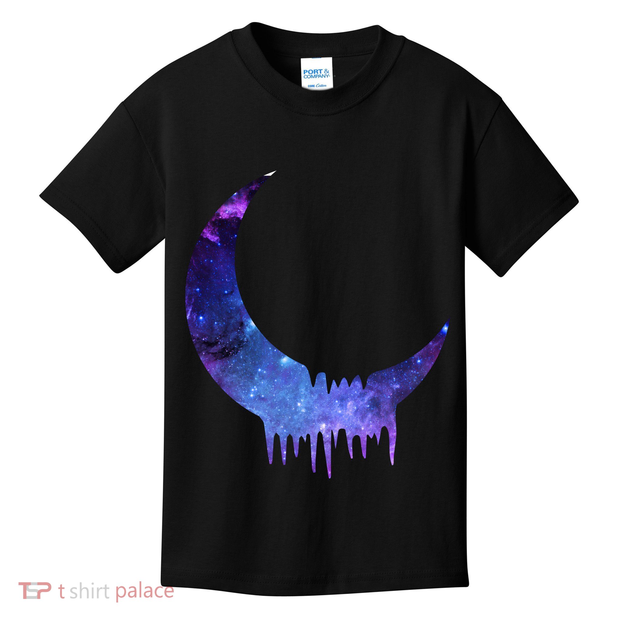 Melting Moon  Kids T-Shirt