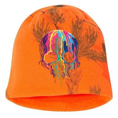 Melting Skull Kati - Camo Knit Beanie