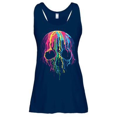 Melting Skull Ladies Essential Flowy Tank