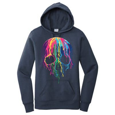 Melting Skull Women's Pullover Hoodie