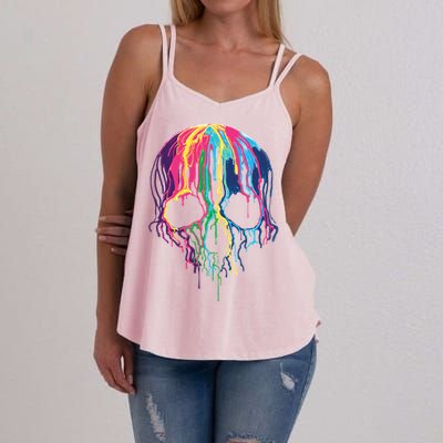 Melting Skull Women's Strappy Tank