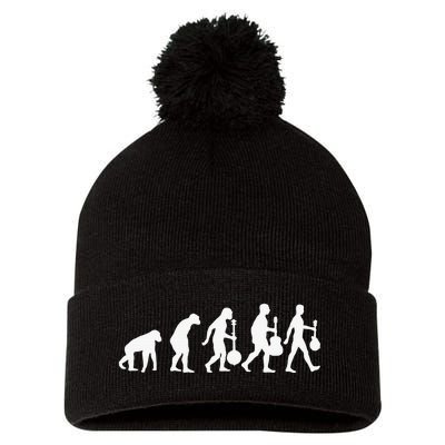 Mandolin Evolution Pom Pom 12in Knit Beanie