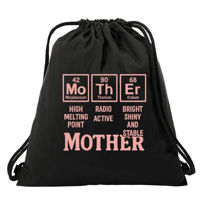 Mother Elemental Drawstring Bag