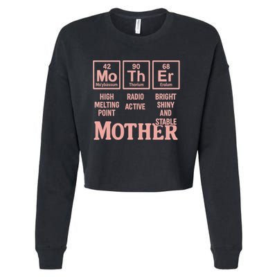 Mother Elemental Cropped Pullover Crew