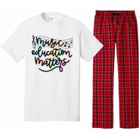 Music Education Matters Music Teacher Appreciation Women Pajama Set