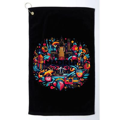Madrid Espana Madrid Spain Sport Club Golf Towel