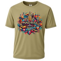 Madrid Espana Madrid Spain Sport Club Cooling Performance Crew T-Shirt