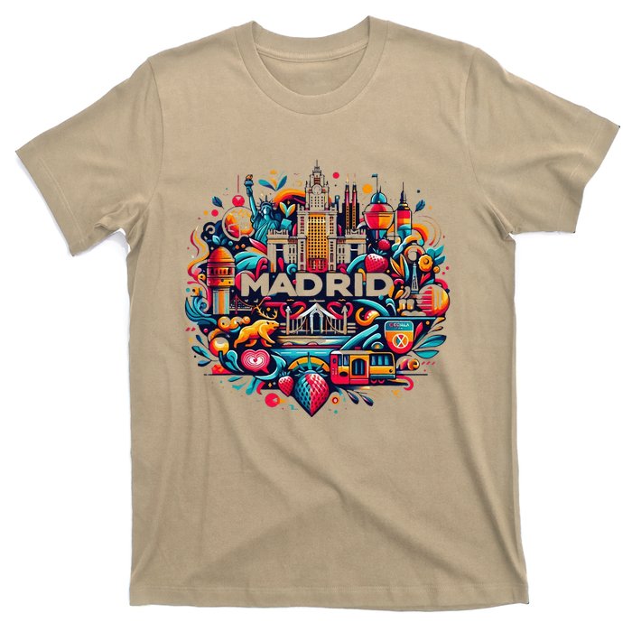 Madrid Espana Madrid Spain Sport Club T-Shirt