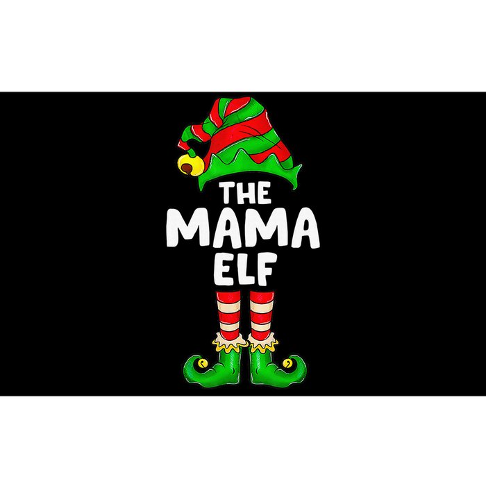 Mama Elf Matching Family Christmas Party  Pajamas Bumper Sticker