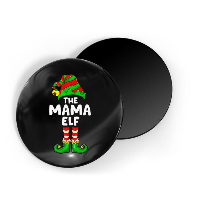 Mama Elf Matching Family Christmas Party  Pajamas Magnet