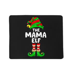 Mama Elf Matching Family Christmas Party  Pajamas Mousepad