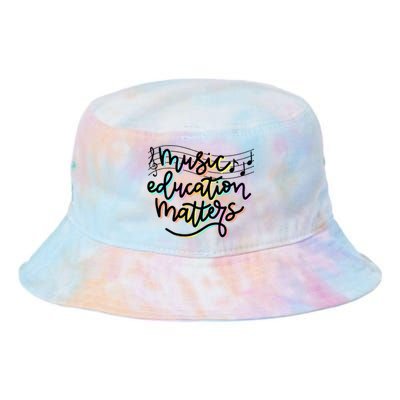 Music Education Matters Music Teacher Appreciation Tie Dye Newport Bucket Hat