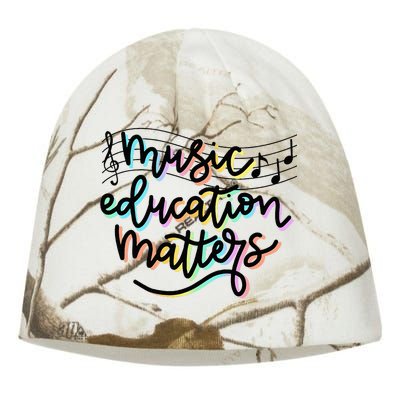 Music Education Matters Music Teacher Appreciation Kati - Camo Knit Beanie