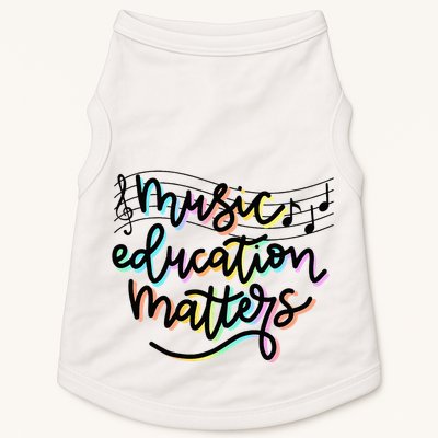 Music Education Matters Music Teacher Appreciation Doggie Tank
