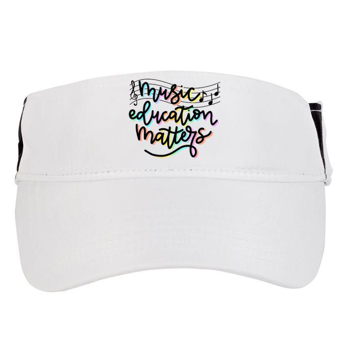 Music Education Matters Music Teacher Appreciation Adult Drive Performance Visor