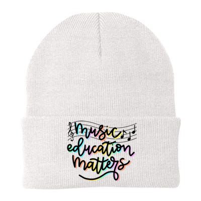 Music Education Matters Music Teacher Appreciation Knit Cap Winter Beanie