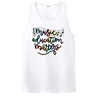 Music Education Matters Music Teacher Appreciation PosiCharge Competitor Tank