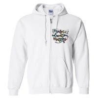 Music Education Matters Music Teacher Appreciation Full Zip Hoodie