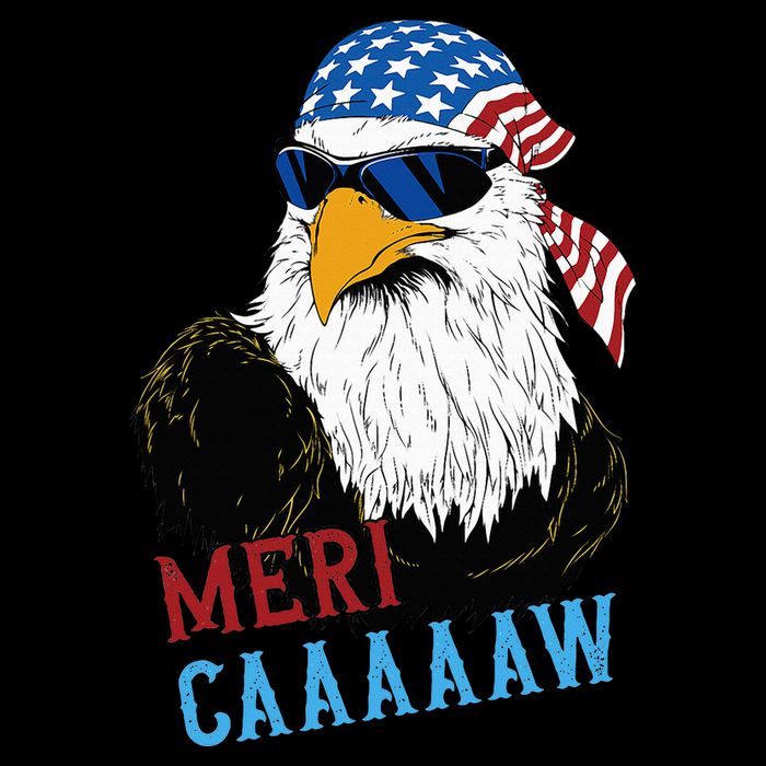 Mericaaaaaw Eagle Mullet Usa American Flag Backpack