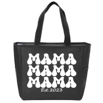 Mama Est Zip Tote Bag