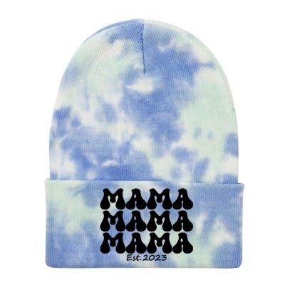 Mama Est Tie Dye 12in Knit Beanie