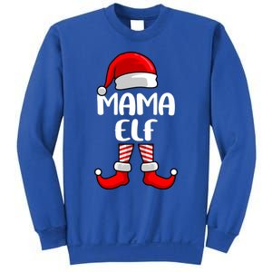 Mom Elf Mother Christmas Elf Gift Sweatshirt