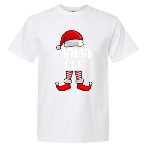 Mom Elf Mother Christmas Elf Gift Garment-Dyed Heavyweight T-Shirt