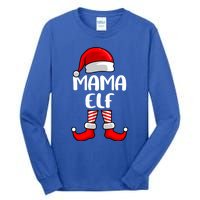 Mom Elf Mother Christmas Elf Gift Tall Long Sleeve T-Shirt