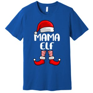 Mom Elf Mother Christmas Elf Gift Premium T-Shirt