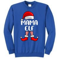 Mom Elf Mother Christmas Elf Gift Tall Sweatshirt