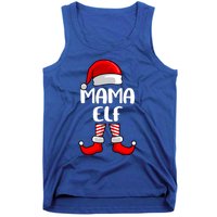 Mom Elf Mother Christmas Elf Gift Tank Top