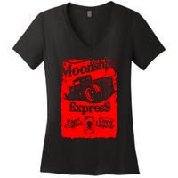 Moonshine Express Women's V-Neck T-Shirt