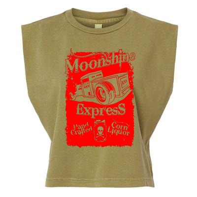 Moonshine Express Garment-Dyed Women's Muscle Tee