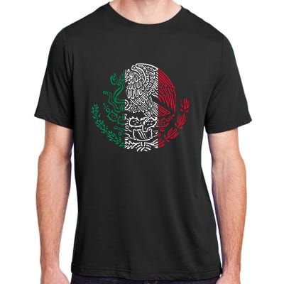 Mexican Eagle Mexico Flag Adult ChromaSoft Performance T-Shirt