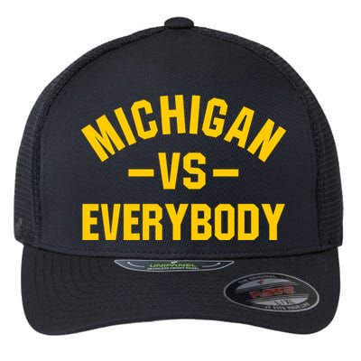 Michigan Everybody Flexfit Unipanel Trucker Cap