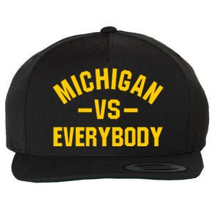 Michigan Everybody Wool Snapback Cap