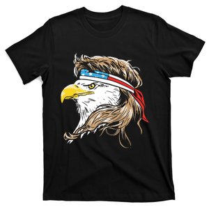 Merica Eagle Mullet 4th Of July T-Shirt