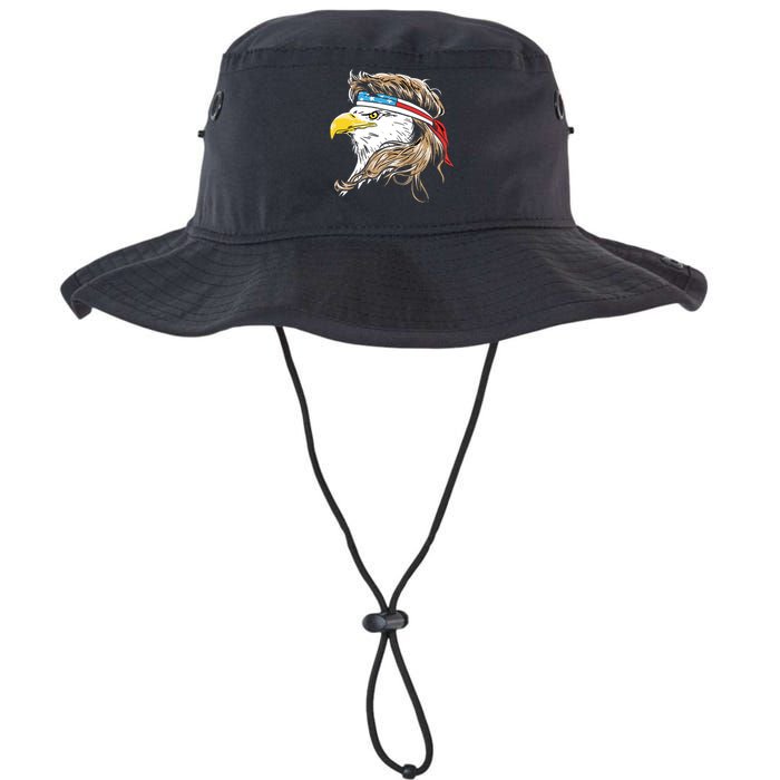 Merica Eagle Mullet 4th Of July Legacy Cool Fit Booney Bucket Hat