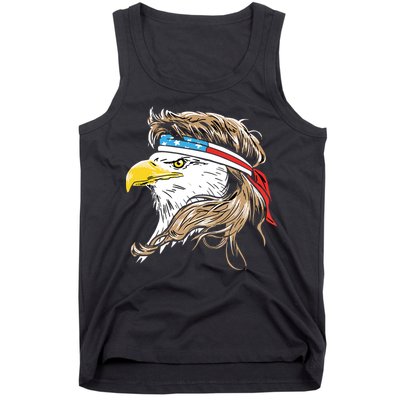 Merica Eagle Mullet 4th Of July Tank Top