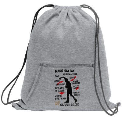 Make Em Miss Ii Sweatshirt Cinch Pack Bag