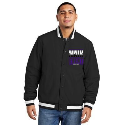 Main Event Mami Insulated Varsity Jacket